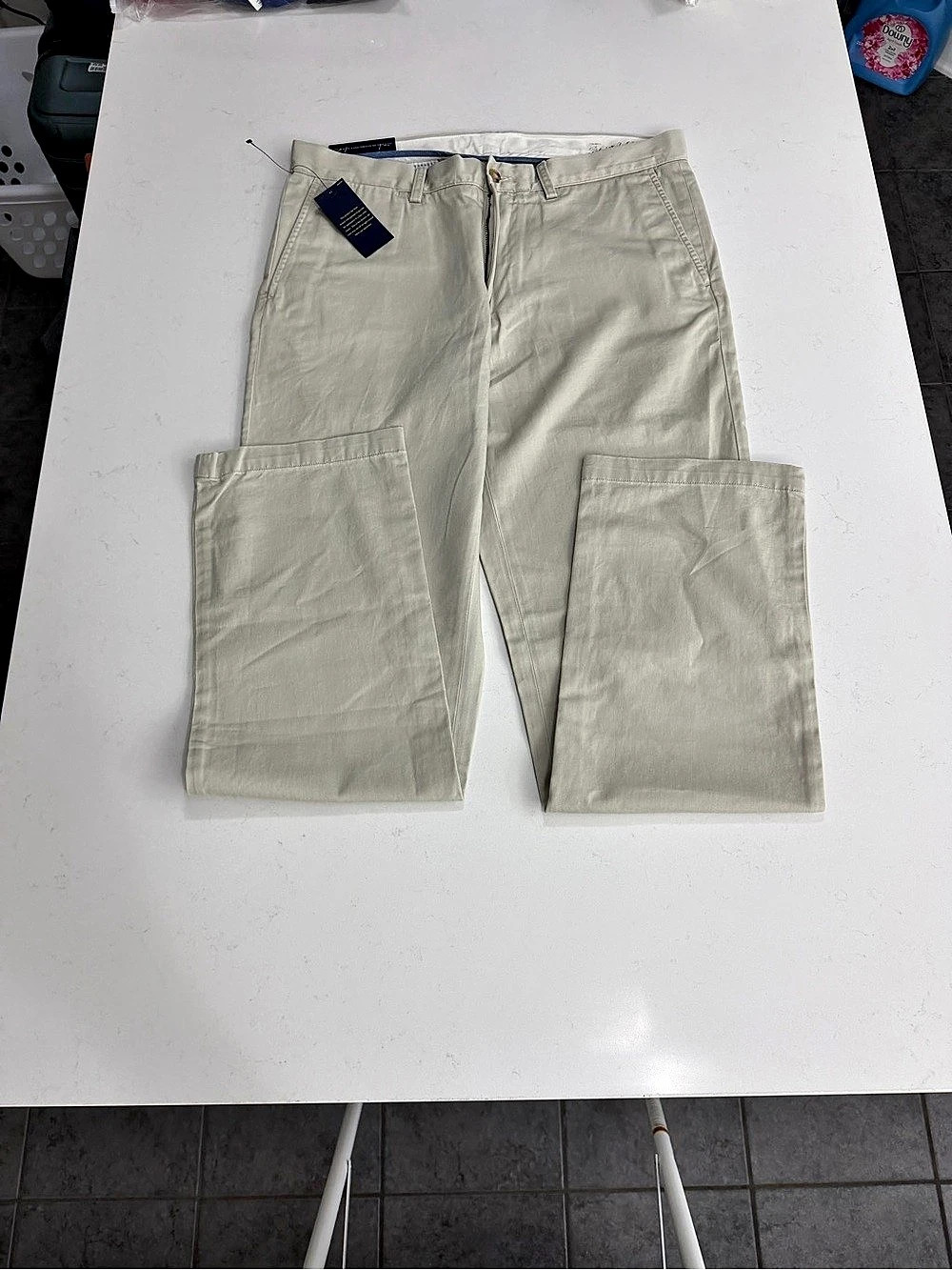 Ralph Lauren Men's Classic Fit Pants in Beige NWT